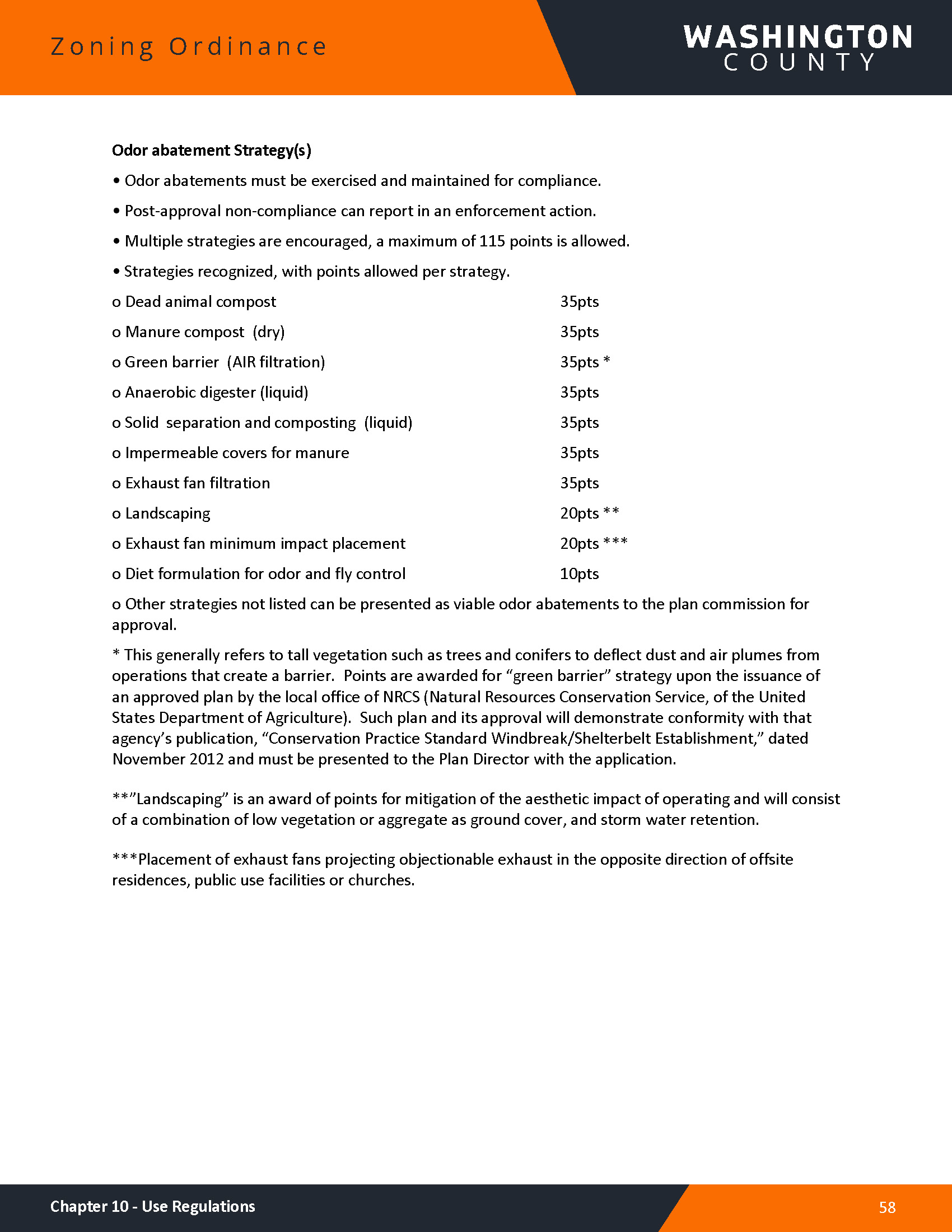 Washington County Zoning Ordinance1 12 25 Page 063